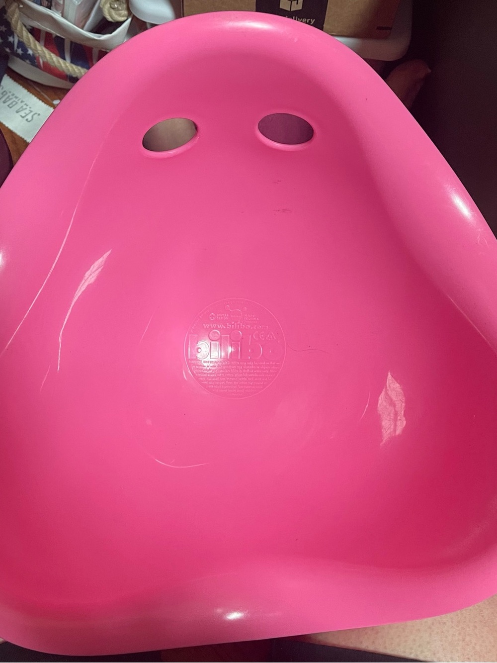 Bilibo Chair Pink For Young Child Balance Spin